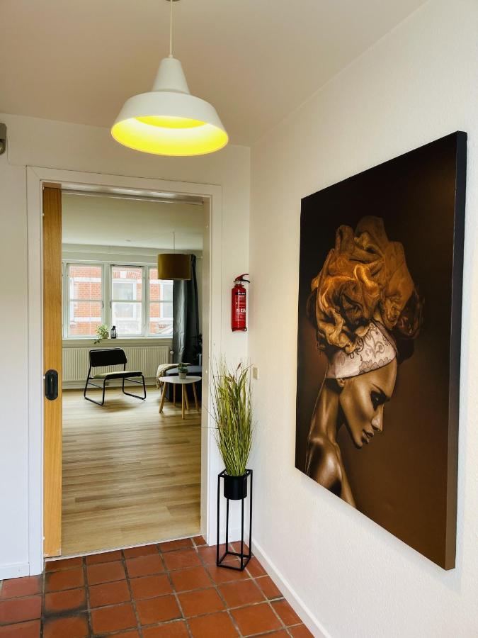 Aday - Central Terrace Apartment In Hjørring Exteriér fotografie